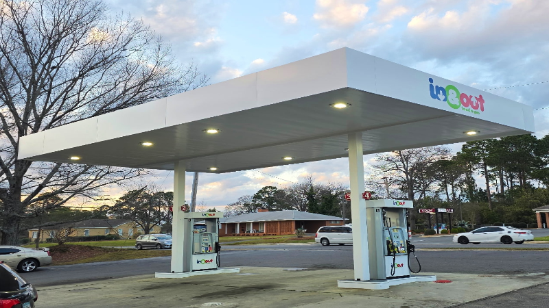 How to address weather damage with gas station canopy repair for safer fueling locations